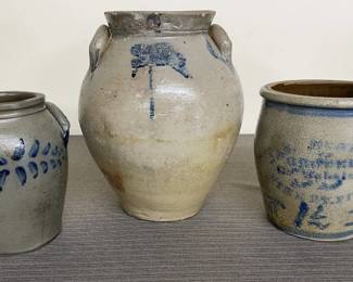 Ohio and PA Decorated Stoneware