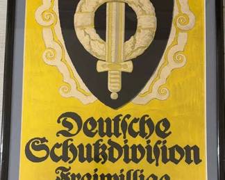 1920’s Frei Corp Recruiting Poster