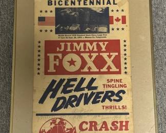 Vintage Hell Drivers Promotional Poster