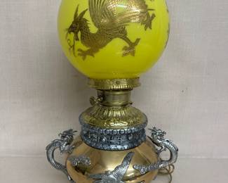 Dragon Oil Lamp