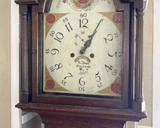 S. Davis, Pittsburgh, Tallcase Clock