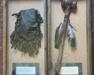 Native American Medicine Pouch & Rattle