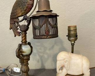 Two Decorative Lamps