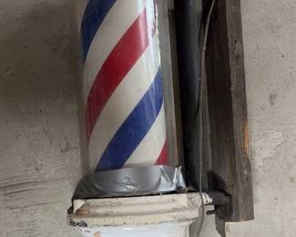 Antique Barber Pole