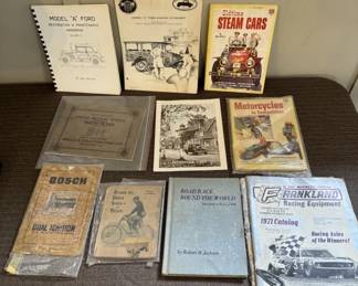 Antique Automotive and Motorcycle Manuals