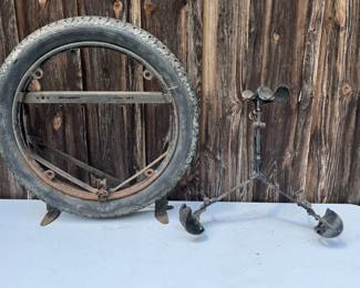Antique Automobile Spare Tire Mounts