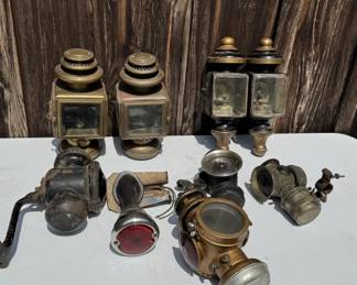 Antique Automotive Side Lights and Taillights