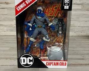 DC Direct Page Punchers Captain Cold Figure w/ Comic Flash McFarlane NIB