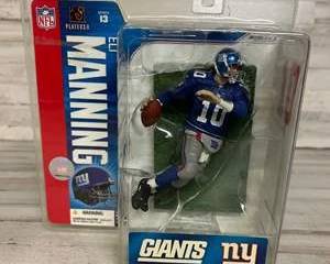Eli Manning McFarlane Series 13 NFL Action Figure Giants QB NIB 2006 Rare HTF