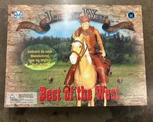 Johnny West Best of the West Reissue Marx Toys Action Figure Horse Set NIB