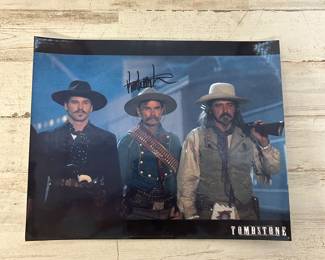 Signed “Tombstone” 8x10 Photo – Doc Holliday Autographed Western Movie Memorabilia