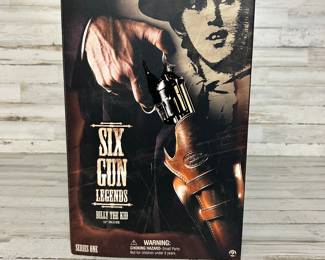 Six Gun Legends Billy the Kid 12” Action Figure Series One Western Outlaw NIB Collectible