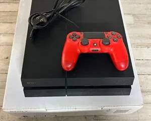 Sony PS4 CUH-1215A 500GB Console w/ Red DualShock 4 Controller & Box
