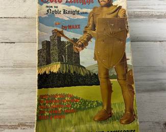 Vintage Marx Sir Gordon Gold Knight Noble Knight Series 12” Figure w/ Box & Armor