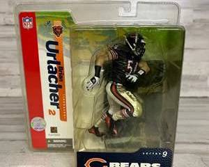 Brian Urlacher McFarlane Series 9 NFL Action Figure Bears LB NIB 2004 Rare HTF