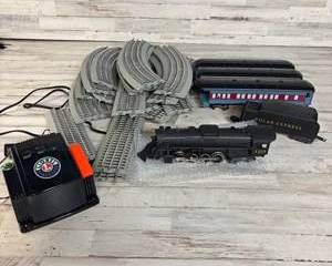 Lionel Polar Express O Gauge Train Set #1225 Steam Locomotive Tender Cars Track Transformer
