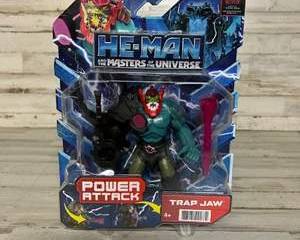 He-Man MOTU Power Attack Trap Jaw Action Figure Netflix Mattel NIB 2021