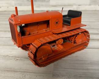 Allis-Chalmers HD Crawler Tractor Diecast Model Orange AC Toy Farm Replica