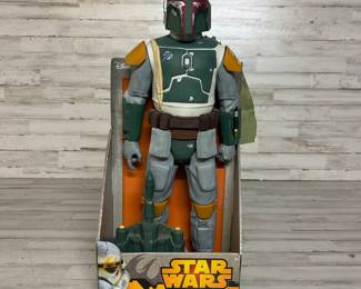 Star Wars Boba Fett 18” Action Figure Disney Jakks Pacific 7 Points Articulation Jetpack