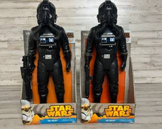 Star Wars Rebels TIE Pilot 18” Figure Jakks Pacific Lot of 2 with Blasters NIB