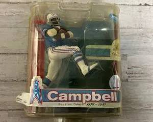 Earl Campbell McFarlane NFL Legends Series 3 Figure Houston Oilers NIB 2007 HTF