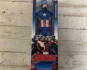 Marvel Avengers Captain America Titan Hero Series 12” Action Figure Hasbro New