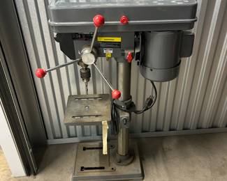 Master Mechanic 10” Bench Drill Press 1/2” Chuck 12-Speed ZJ4116QC – Heavy Duty Shop Tool