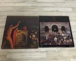 Rush Vinyl LP Lot – Moving Pictures & Exit Stage Left – Mercury Records 1981 Classic Rock