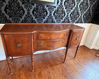 2 piece buffet with matching China cabinet 