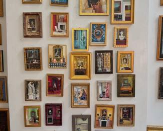 many minis! petite interior scenes