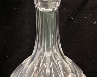 ATLANTIS CRYSTAL DECANTER, 11.5in H