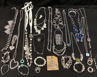 ASSORTED COSTUME JEWELRY, CHAPS, EXPRESS, CHICOS