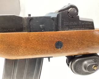  STURM RUGER MINI 14 .223 CALIBER RIFLE w 2 MAGAZINES & SOFT CASE