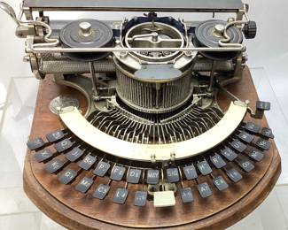RARE EARLY 1900s HAMMOND MECHANICAL TYPEWRITER, VGC