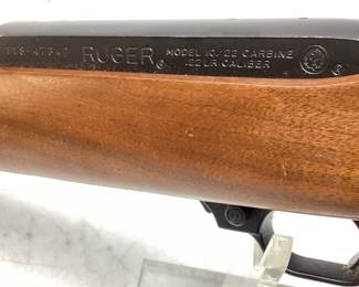 RUGER MODEL 10/22 CARBINE .22LR CALIBER RIFLE w SOFT CASE