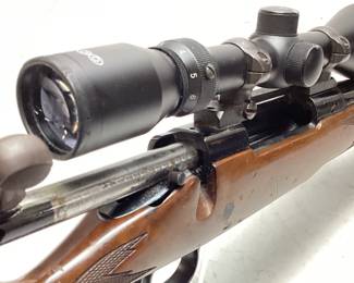 VTG. REMINGTON MODEL 700 .270win CALIBER BOLT ACTION RIFLE, NEEDS SOME STOCK REPAIR, SURFACE RUST ON BARREL, TASCO SCOPE INCLUDED