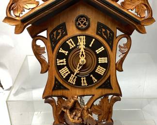 GERMAN KUCKUCKUHREN BLACK FOREST CUCKOO CLOCK, ACHTEN SIE AUF DIESES ZEICHEN! NEW IN BOX, MADE IN GERMANY