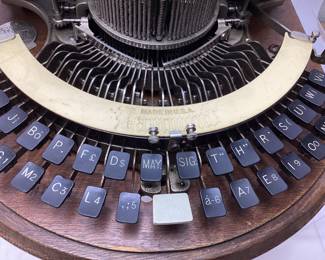 RARE EARLY 1900s HAMMOND MECHANICAL TYPEWRITER, VGC