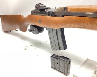  STURM RUGER MINI 14 .223 CALIBER RIFLE w 2 MAGAZINES & SOFT CASE