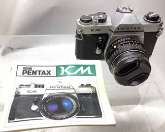 ASAHI PENTAX KM SLR 35mm FILM CAMERA