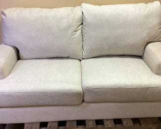 BADCOCK FURNITURE UPHOLSTERED LOVESEAT NO SHIPPING PICKUP ONLY