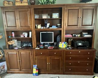 FURNITURE THOMASVILLE SHELVES WALL UNIT