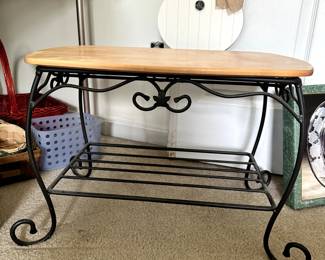 LONGABERGER HOPE CHEST SIDE TABLE