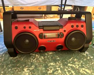 SONY PORTABLE CD RADIO BOOMBOX