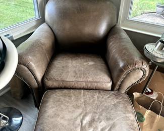 FURNITURE SIDE CHAIR WITH STOOL