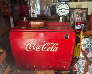 Coco cola ice chest 