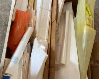 Glasair And Taylor P51 Model Airplane Parts And Foam Wings