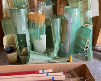 Huge Collection of Fuselages Antennas And Vinyl For Model Airplanes