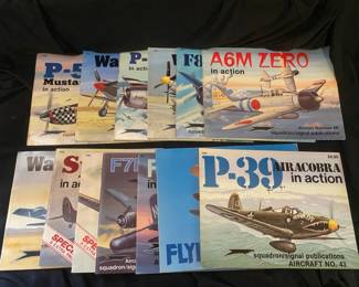 Vintage SquadronSignal Publications Paperbacks