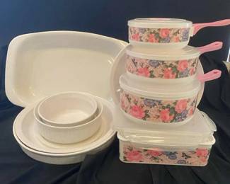 Corning Ware Serving Pieces Microwaveable Plastic Containers